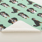 Bernese Mountain Dog Sherpa Deken (3/4)