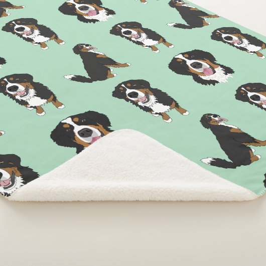 Bernese Mountain Dog Sherpa Deken (3/4)