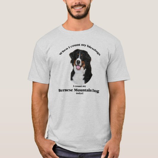 Bernese Mountain Dog Shirt #2 (Voorkant)