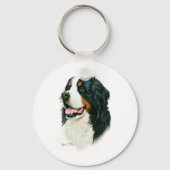 Bernese Mountain Dog Sleutelhanger (Voorkant)