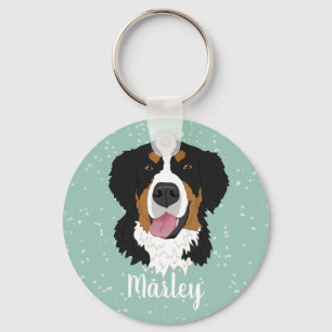Bernese Mountain Dog Sleutelhanger