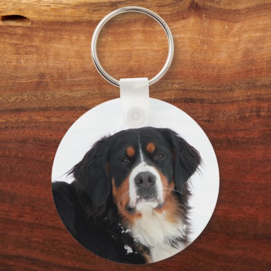 Bernese Mountain Dog Sleutelhanger (Voorkant)