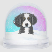 Bernese Mountain Dog Sneeuwbol (Achterkant)