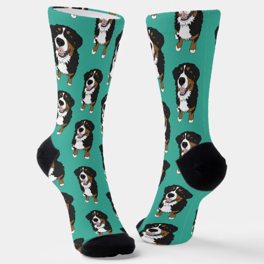 Bernese Mountain Dog Sokken (Gebogen)