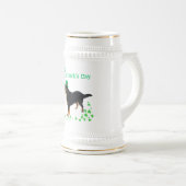 Bernese Mountain Dog St. Patrick's Day Bierpul (Voorkant rechts)