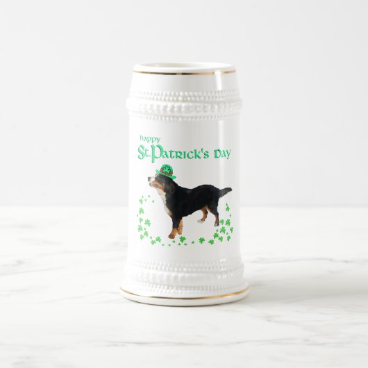 Bernese Mountain Dog St. Patrick's Day Bierpul (Center)