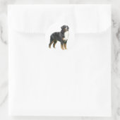 Bernese Mountain Dog - staand Ronde Sticker (Tas)