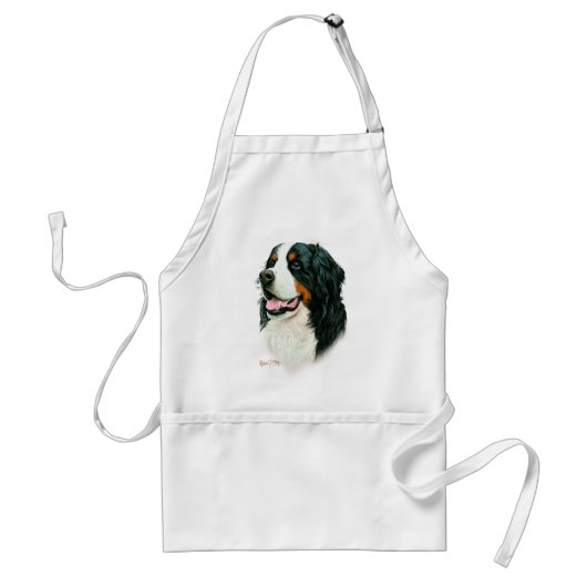 Bernese Mountain Dog Standaard Schort (Voorkant)
