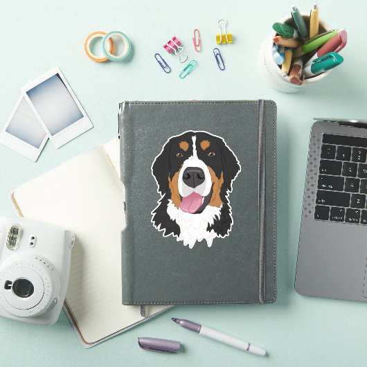 Bernese Mountain Dog Sticker (iPad Cover)