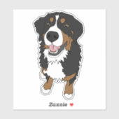 Bernese Mountain Dog Sticker (Vel)