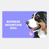 Bernese Mountain Dog Stickers (Voorkant)