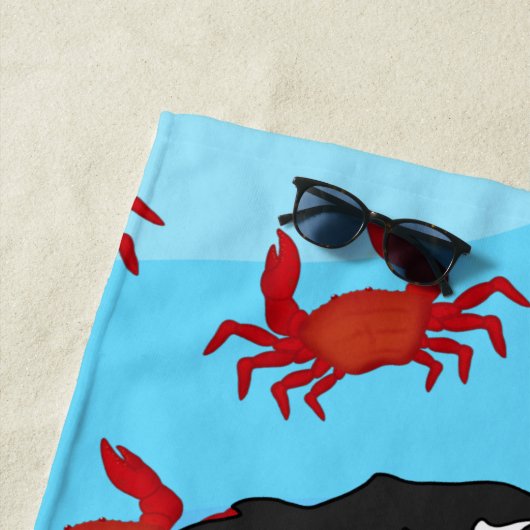 Bernese Mountain Dog Strandlaken (In situ)