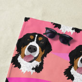 Bernese Mountain Dog Strandlaken (In situ)