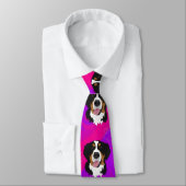 Bernese Mountain Dog Stropdas (Gebonden)