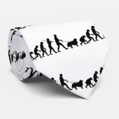 Bernese Mountain Dog Stropdas (Opgerold)