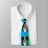 Bernese Mountain Dog Stropdas (Gebonden)