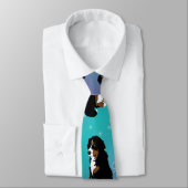 Bernese Mountain Dog Stropdas (Gebonden)