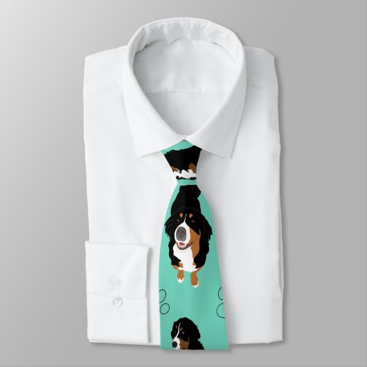 Bernese Mountain Dog Stropdas (Gebonden)