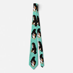 Bernese Mountain Dog Stropdas