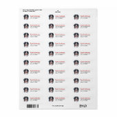 Bernese Mountain Dog Sunbribribribril Return Addre Etiket (Full Sheet)