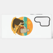 Bernese Mountain Dog Sunset Beach Companion Samsung Galaxy Hoesje (Achterkant horizontaal)