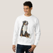 Bernese Mountain Dog Sweatshirt (Voorkant volledig)
