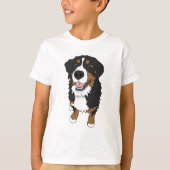 Bernese Mountain Dog T-shirt (Voorkant)