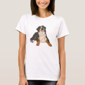 Bernese Mountain Dog  T-shirt (Voorkant)