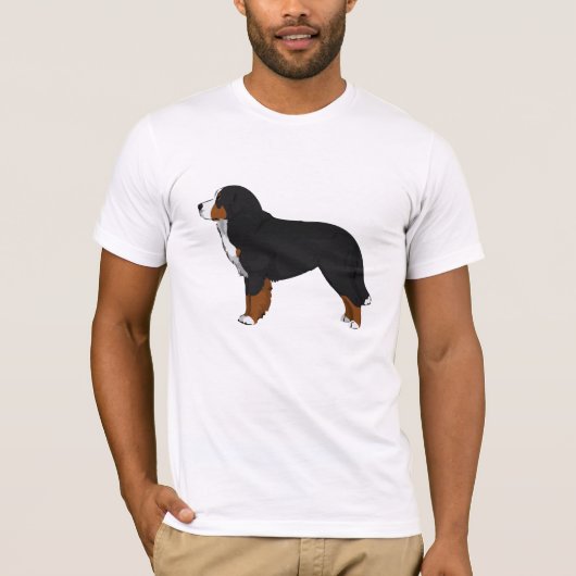 Bernese Mountain Dog T-shirt (Voorkant)