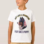 Bernese Mountain Dog T-shirt (Voorkant)