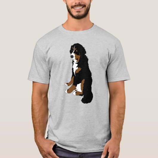 Bernese Mountain Dog T-shirt (Voorkant)