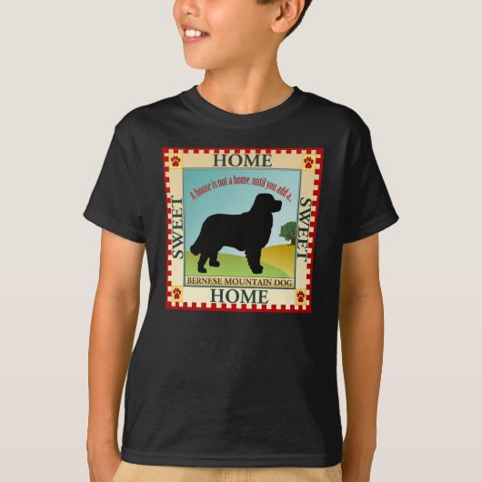 Bernese Mountain Dog T-shirt (Voorkant)