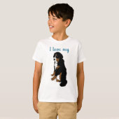 Bernese Mountain Dog T-Shirt (Voorkant volledig)