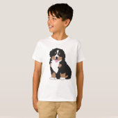 Bernese Mountain Dog T-Shirt (Voorkant volledig)
