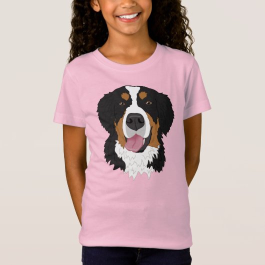 Bernese Mountain Dog T-shirt (Voorkant)