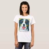 Bernese Mountain Dog T-shirt (Voorkant volledig)