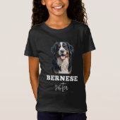 Bernese Mountain Dog T-Shirt for Girls (Voorkant)