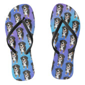 Bernese Mountain Dog Teenslippers (Voetbed)