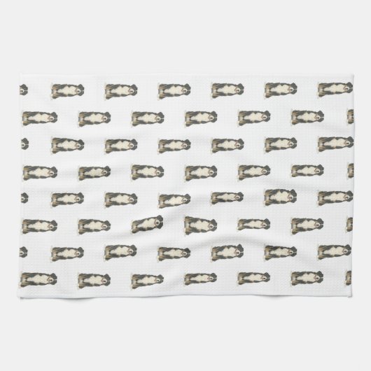 Bernese Mountain Dog Theedoek (Horizontaal)