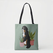 Bernese Mountain Dog Tote Bag (Voorkant)
