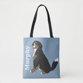  Bernese Mountain Dog Tote Bag