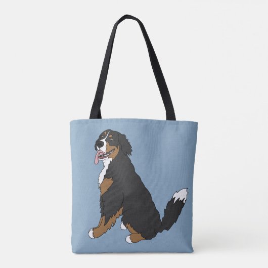 Bernese Mountain Dog Tote Bag (Achterkant)