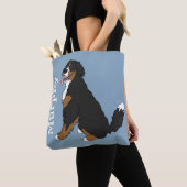  Bernese Mountain Dog Tote Bag (Dichtbij)