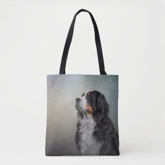 Bernese Mountain Dog Tote Bag (Voorkant)