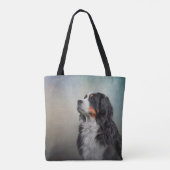 Bernese Mountain Dog Tote Bag (Achterkant)
