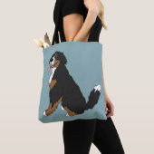 Bernese Mountain Dog Tote Bag (Dichtbij)