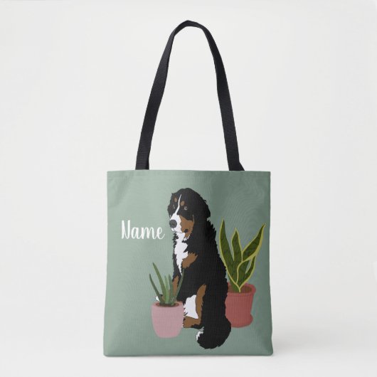  Bernese Mountain Dog Tote Bag (Voorkant)