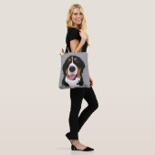Bernese Mountain Dog Tote Bag (Op model)