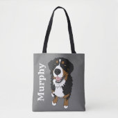  Bernese Mountain Dog Tote Bag (Voorkant)