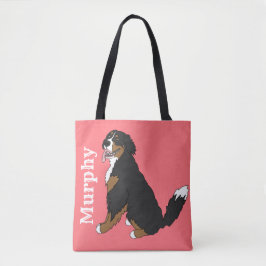 Bernese Mountain Dog Tote Bag